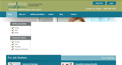 Desktop Screenshot of dzeelclinical.com